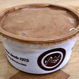 Helado de chocolate