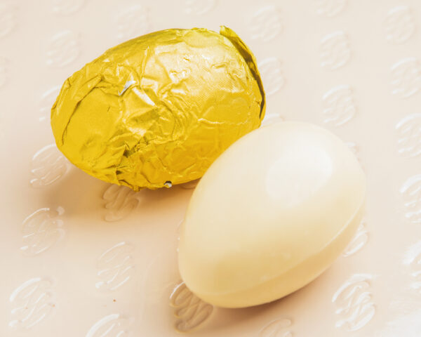 Huevo de Pascua chocolate blanco