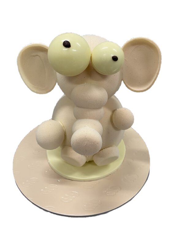 Figura en chocolate: Eli elefante