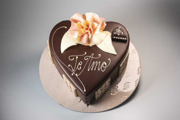 Tarta Corazón de Mozart