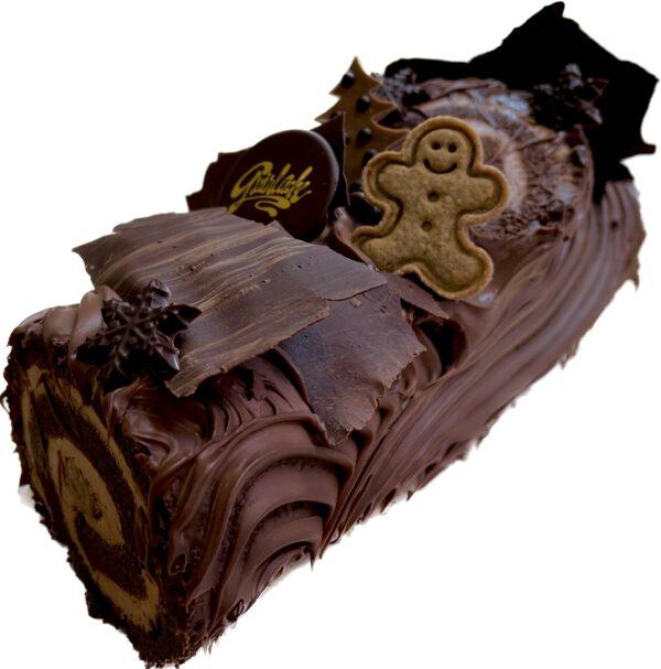 Tronco de Navidad - Chocolate y dulce de leche *